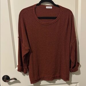 Rust Sweater
